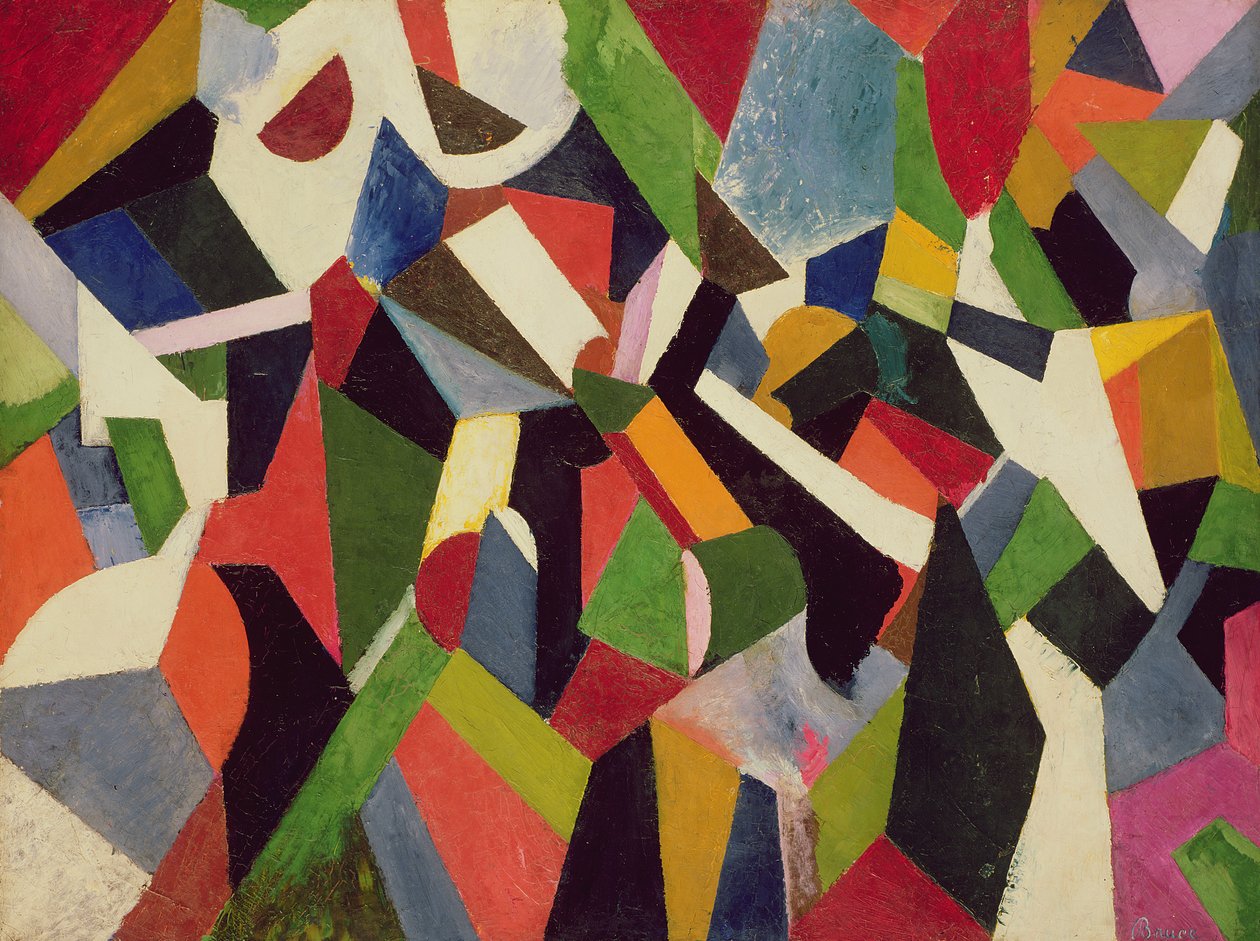 Kokoonpano II, n. 1916 tekijältä Patrick Henry Bruce