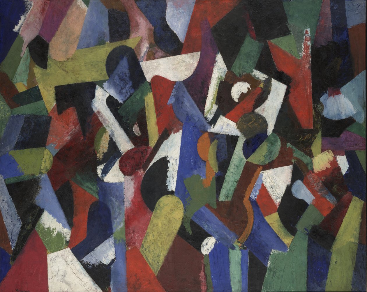 Koostumus V, 1916 tekijältä Patrick Henry Bruce