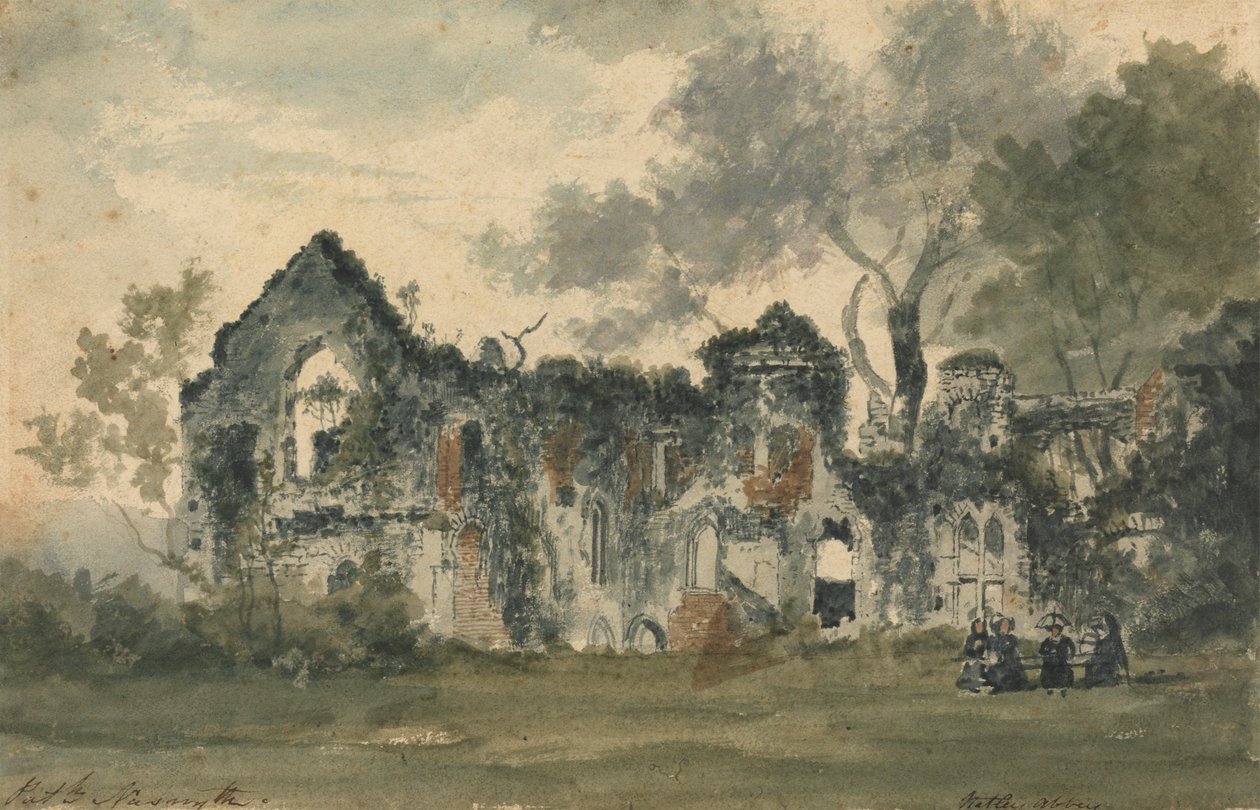 Netley Abbey Finlandês tekijältä Patrick Nasmyth