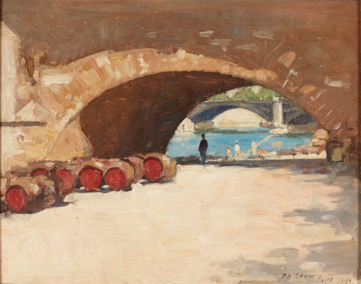 Paris (öljy aluksella) tekijältä Patrick William Adam