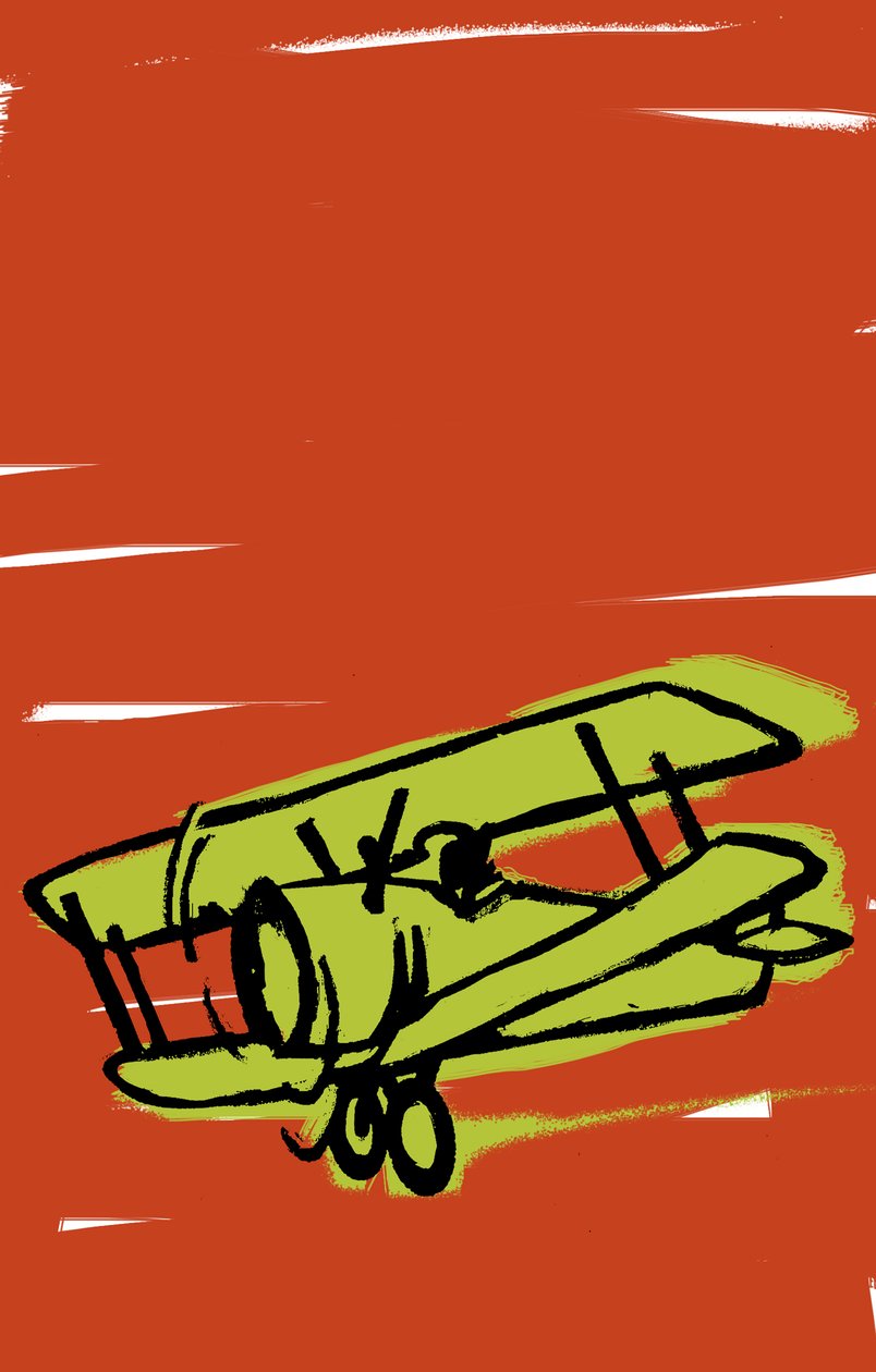 Lentokone, 2021 (digitaalinen) tekijältä Patrizia La Porta