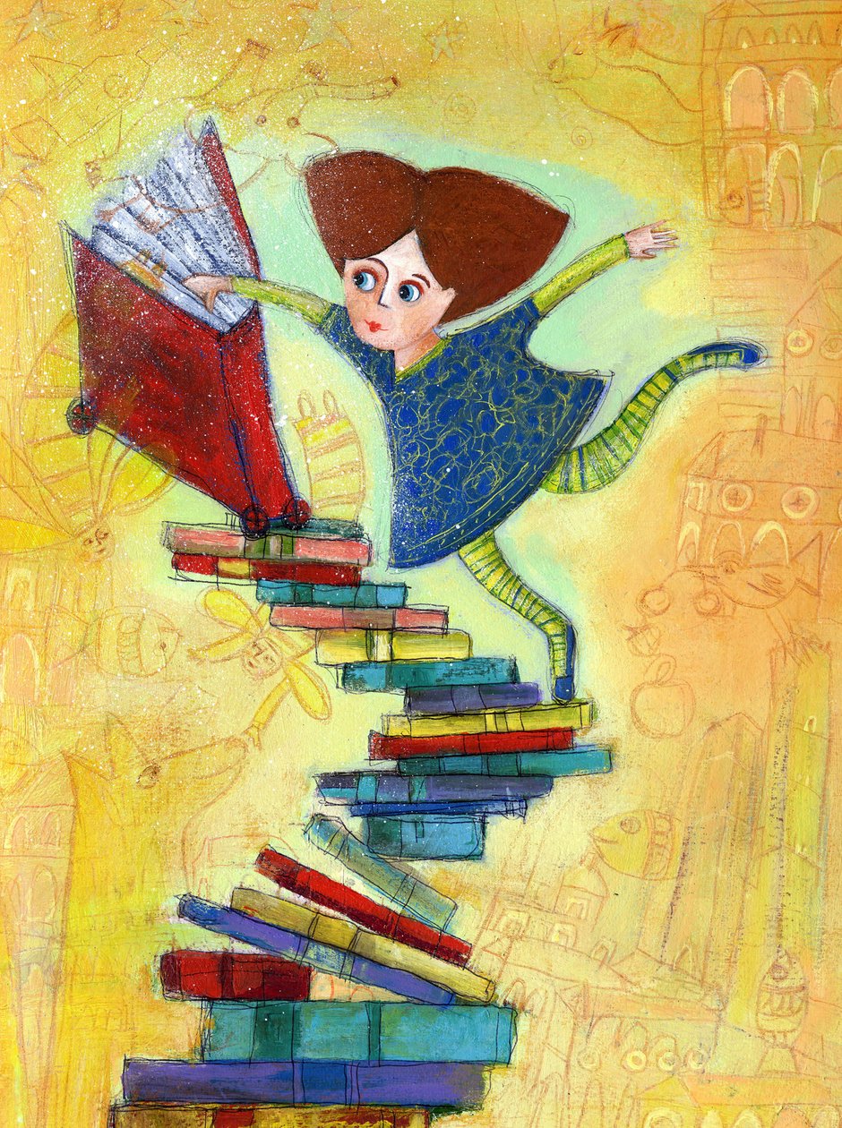 Lapsi, 2020 (Akryyli paperille) tekijältä Patrizia La Porta