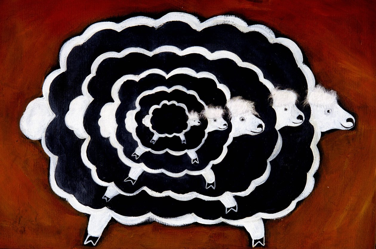Kloonaus: Abyme of a sheep. tekijältä Patrizia La Porta