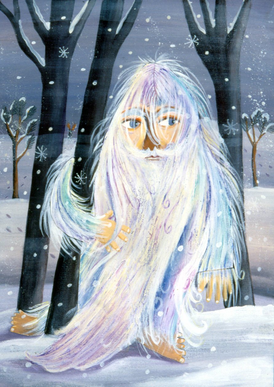 Yeti - Patrizia La Portan kuvitus, 2000. tekijältä Patrizia La Porta