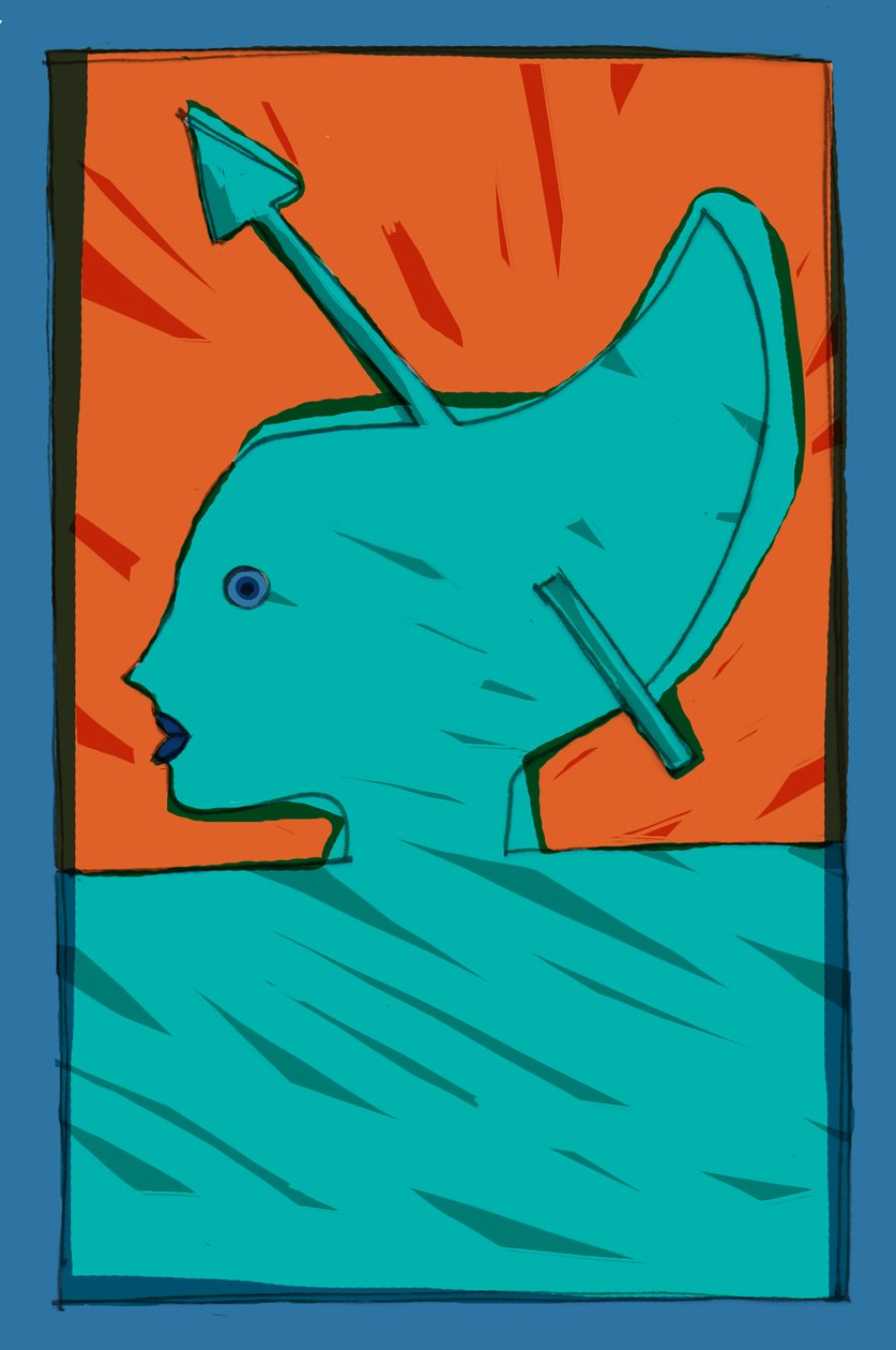 Zoodiaco 1, sagittarius, 2000 (Kollaasi) tekijältä Patrizia La Porta