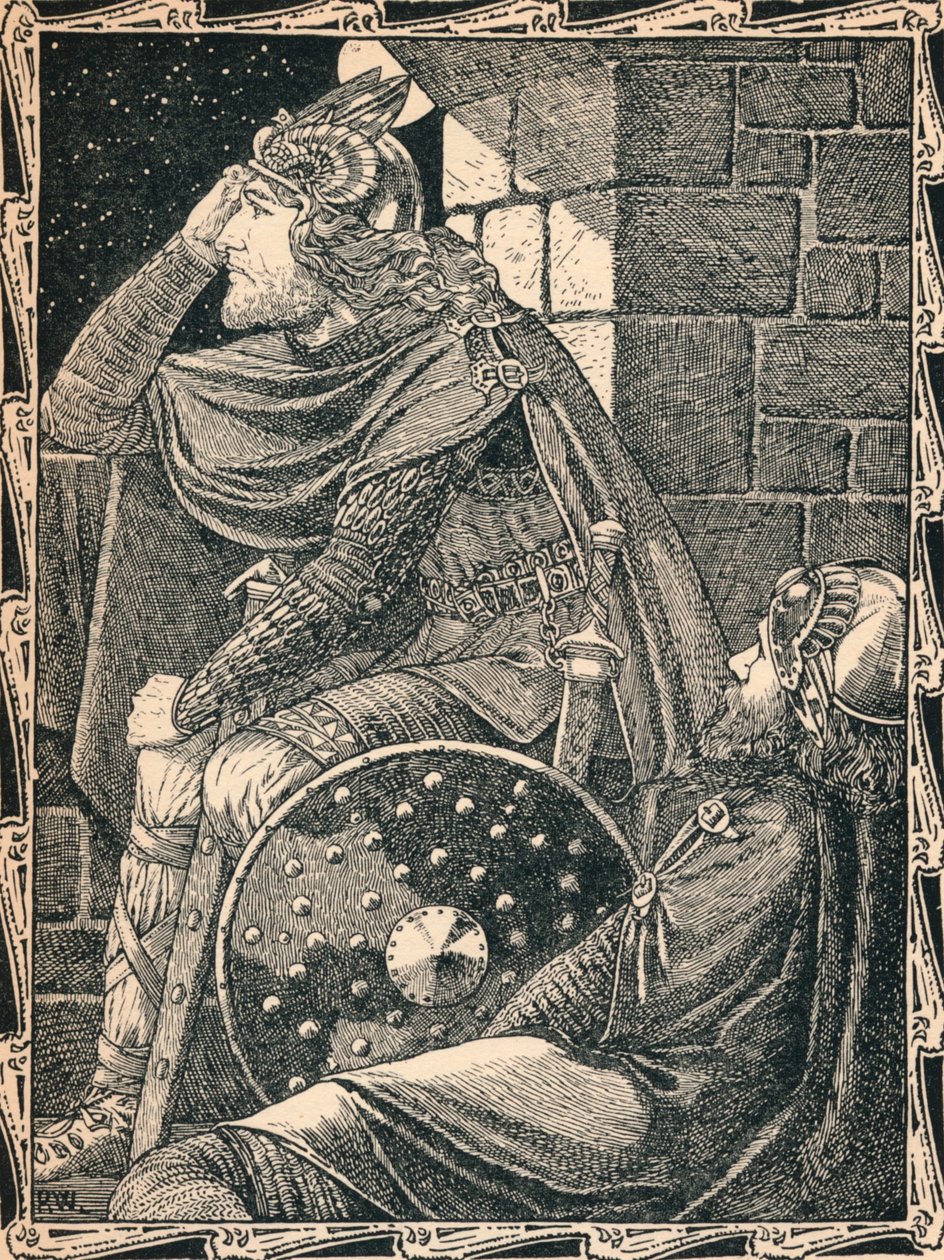 Hereward The Wake At Ely, 1902 tekijältä Patten Wilson
