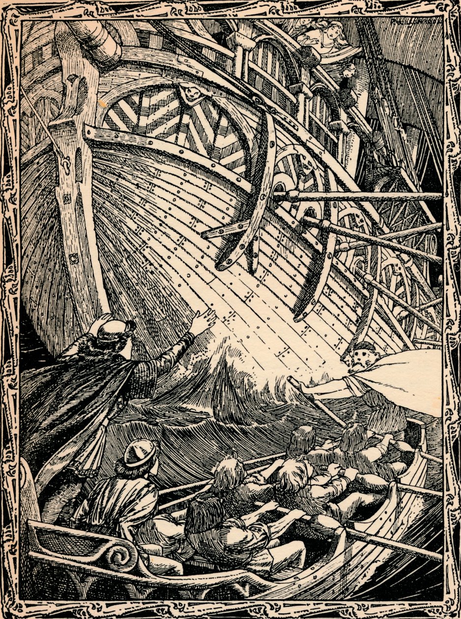 Valkoinen laiva, 1902 tekijältä Patten Wilson