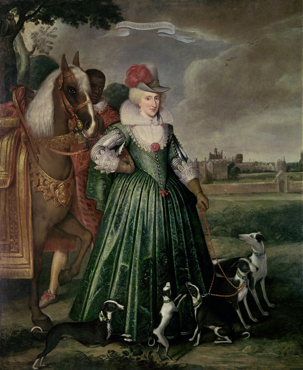 Tanskalainen Anna, 1617 tekijältä Paul van Somer