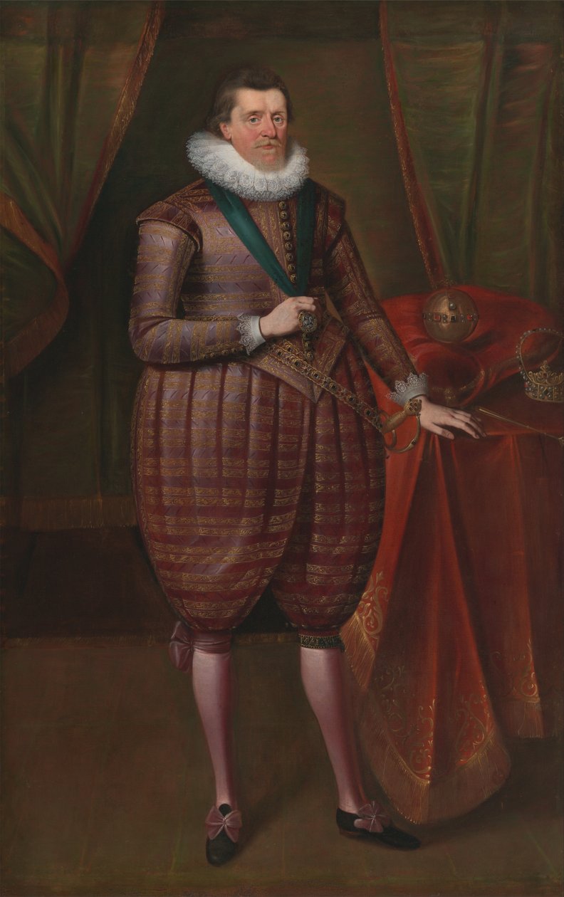 James I Englannista (James VI Skotlannista) tekijältä Paul van Somer