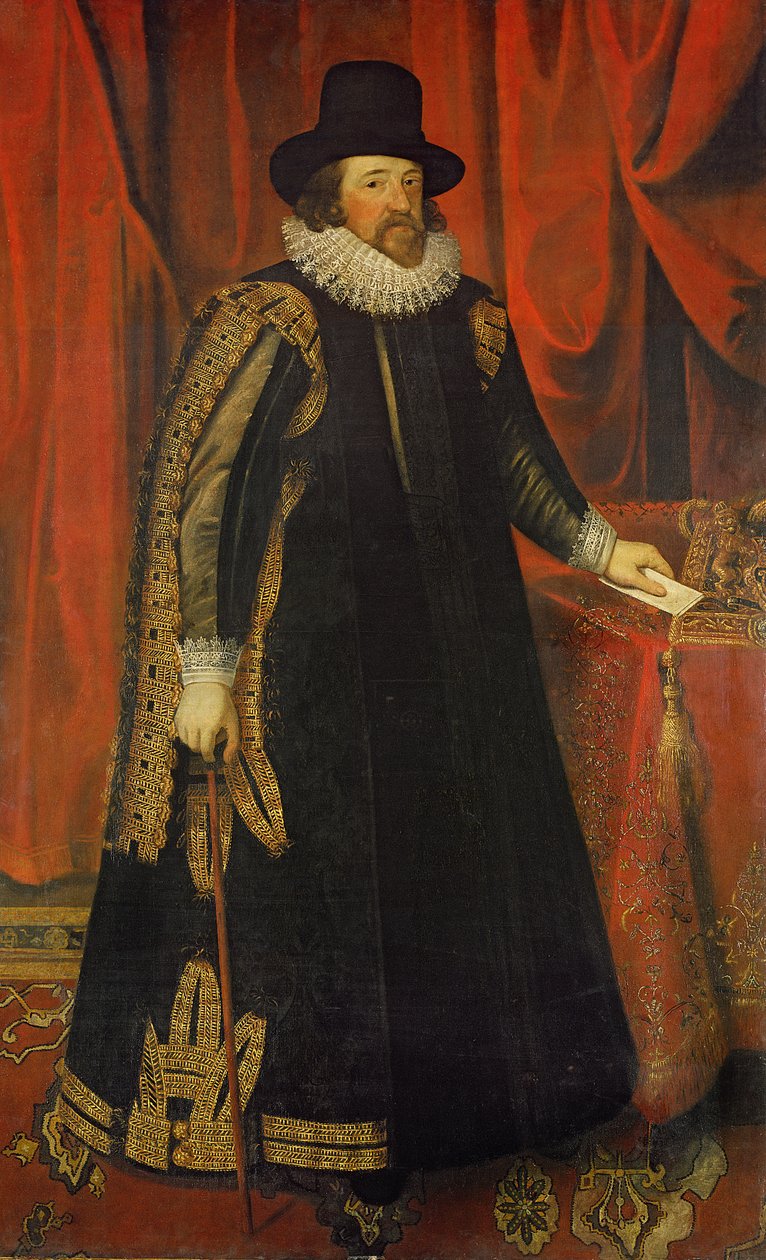 Sir Francis Bacon (1561-1626) St. Albansin varakreivi tekijältä Paul van Somer