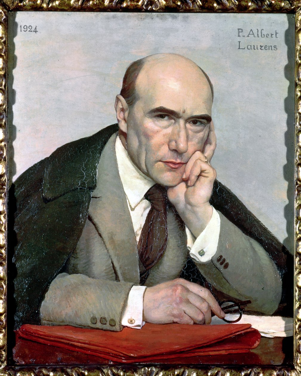 Andre Giden (1869-1951) muotokuva 1924 tekijältä Paul Albert Laurens