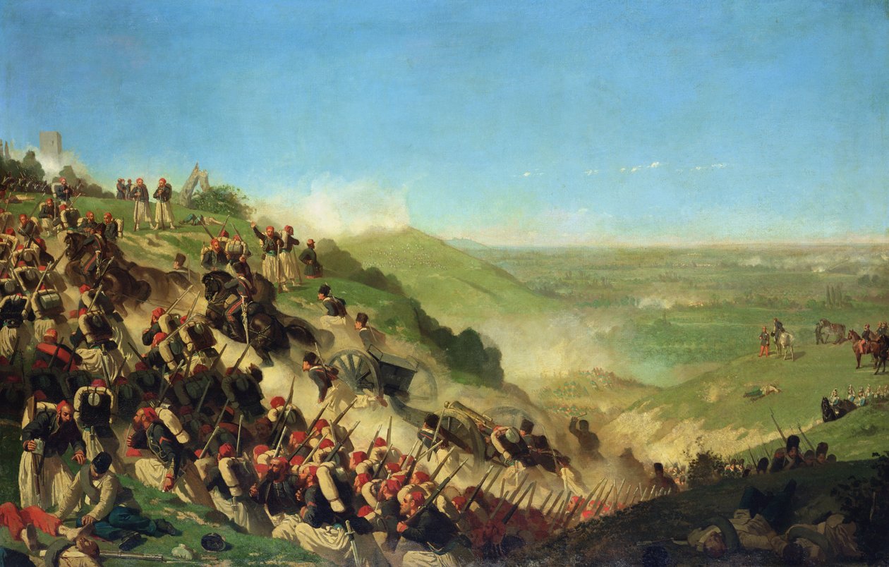 Solferinon taistelu, 24. kesäkuuta 1859 tekijältä Paul Alexandre Protais