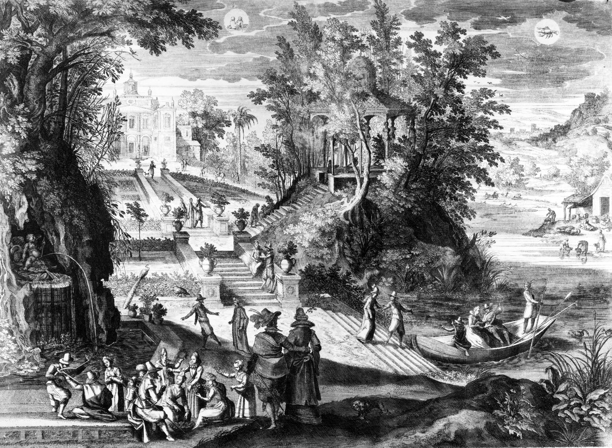 Maius Junius, Aegidius Sadeler II:n tekemä vedos, 1615. tekijältä Paul Bril