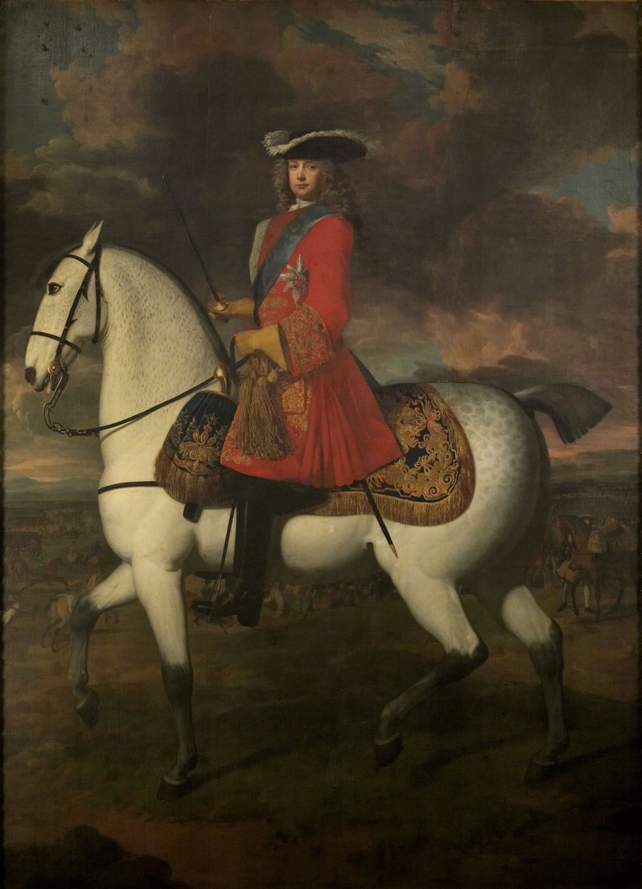 Muotokuva Thomas Wentworthista, Straffordin 1. jaarlista (toinen luomus) (1672-1739) (1672-1739) tekijältä Paul Carl Leygebe