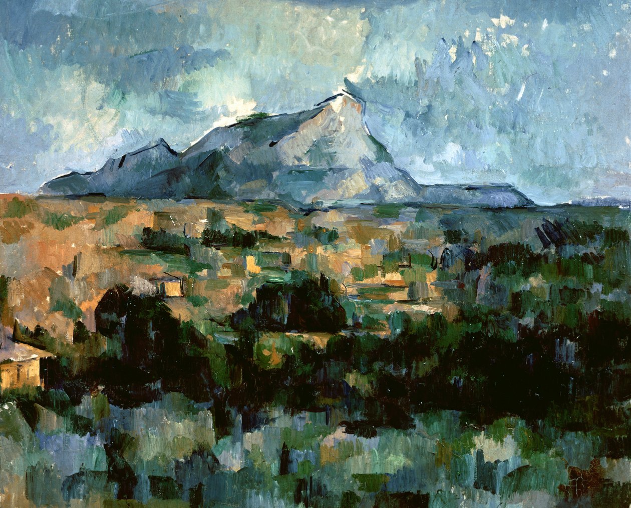 Sainte-Victoire-vuori, 1904-06 tekijältä Paul Cézanne