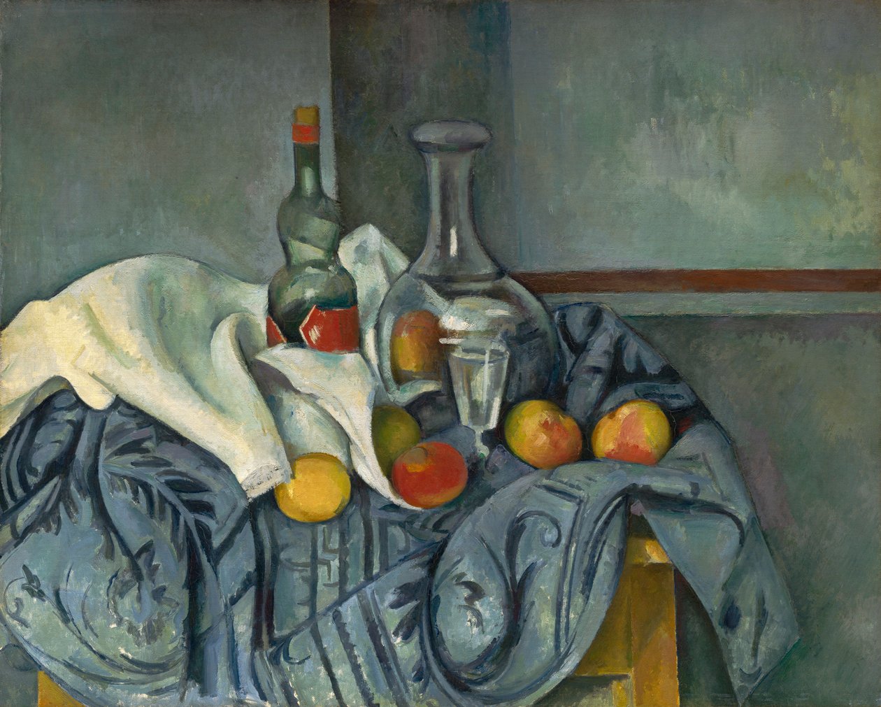 Piparminttupullo, 1893-95 tekijältä Paul Cézanne