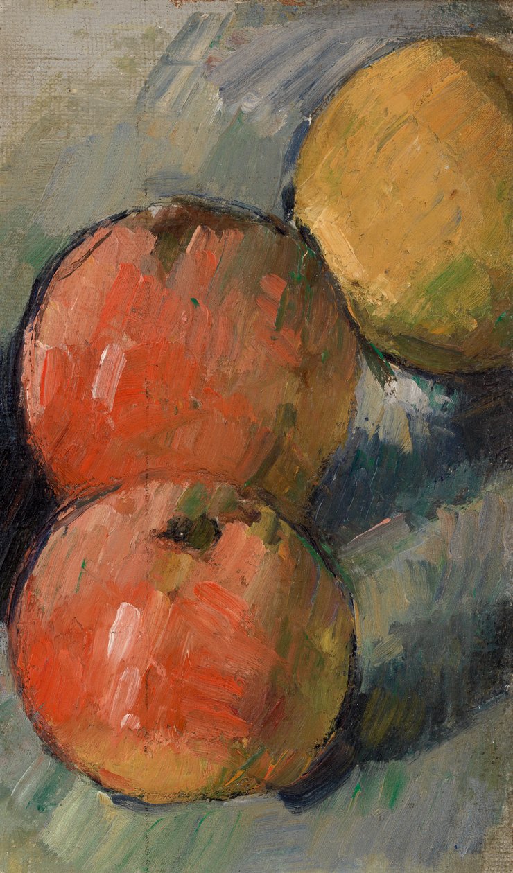 Kolme omenaa, 1878-79 tekijältä Paul Cézanne