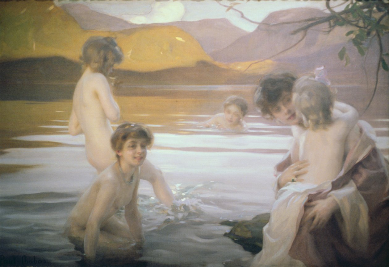 Ensimmäinen kylpylä tekijältä Paul Emile Chabas