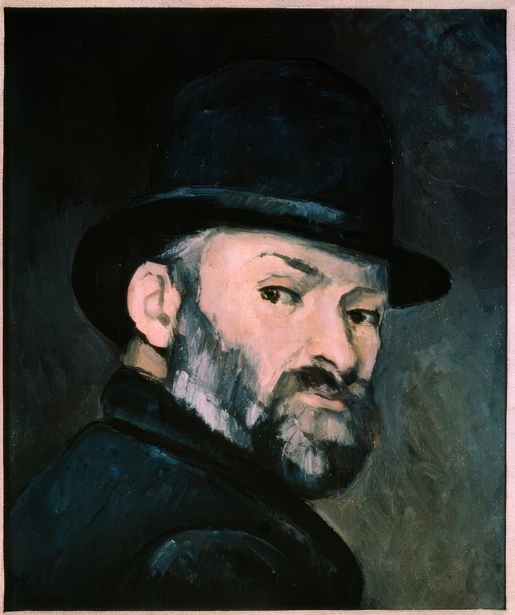 Autoportrait au chapeau meloni tekijältä Paul Cézanne