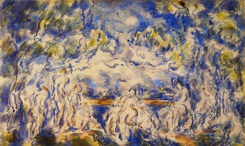 Uimarit tekijältä Paul Cézanne