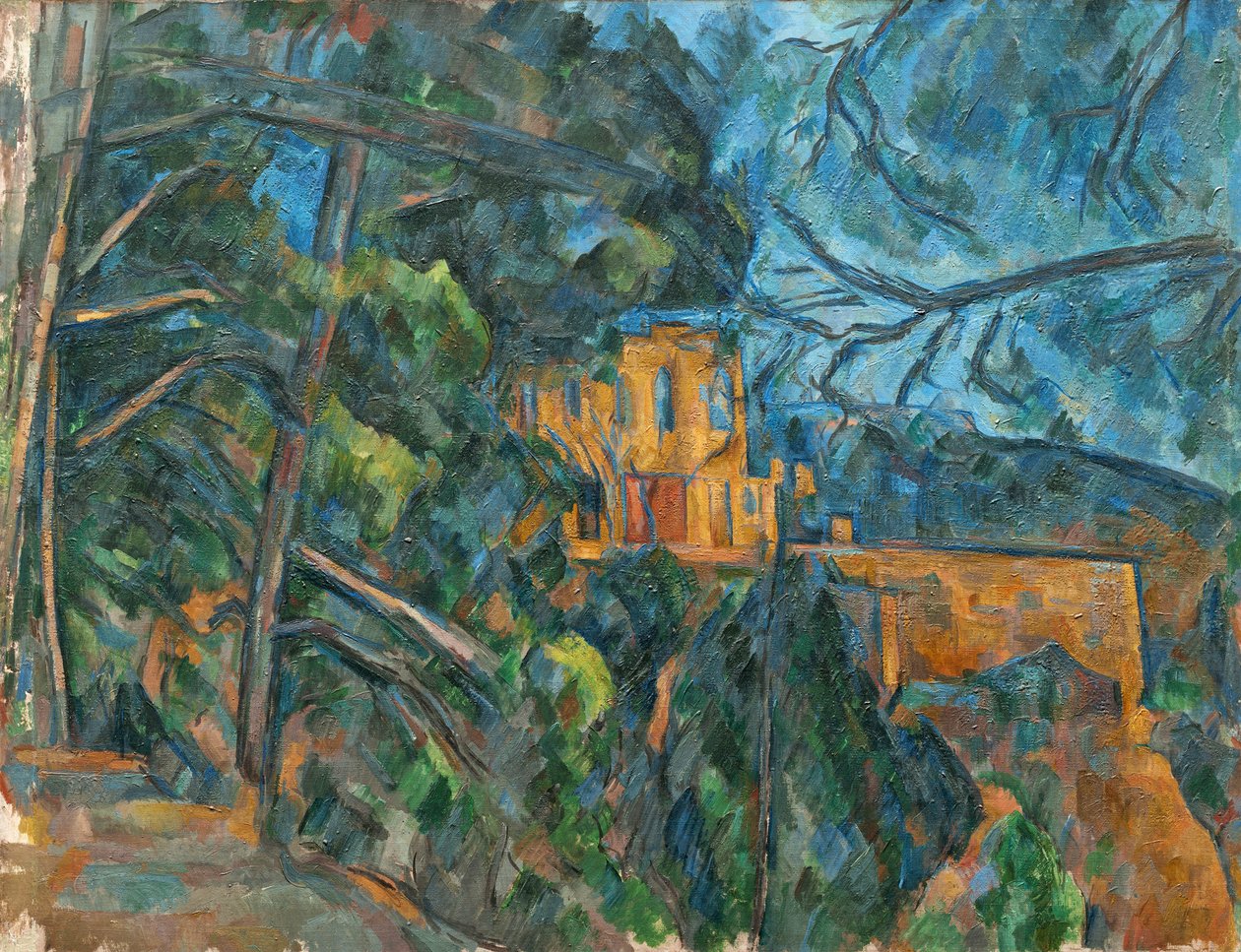 Chateau Noir, 1900-04 tekijältä Paul Cézanne