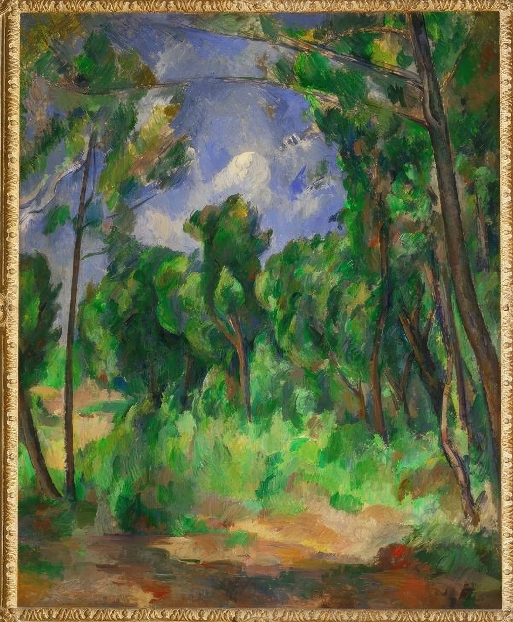 Clairière tekijältä Paul Cézanne