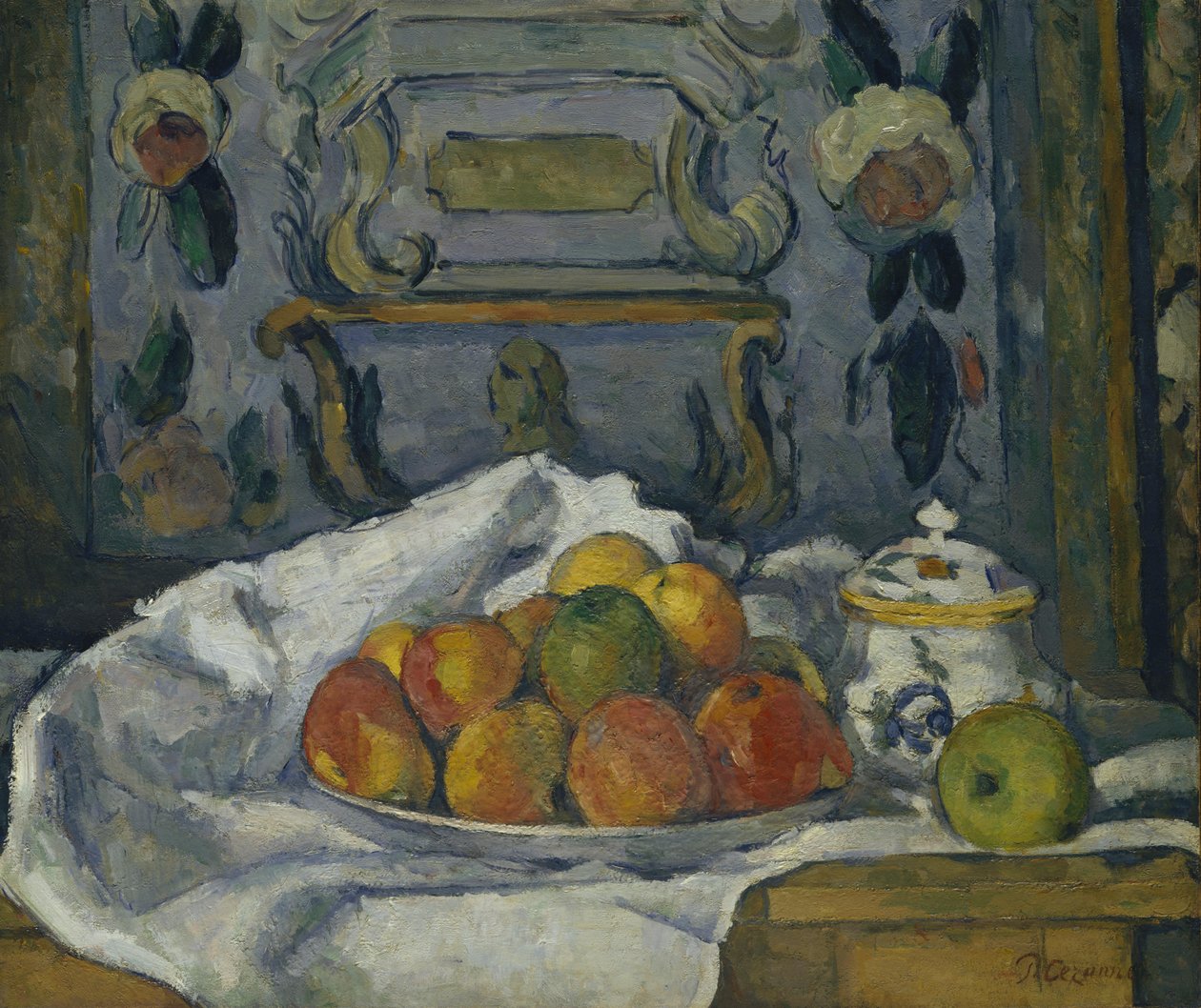 Omenan ruokalaji tekijältä Paul Cézanne