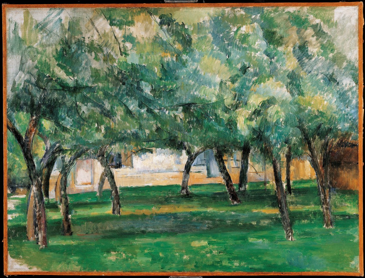 Maatila Normandiassa tekijältä Paul Cézanne