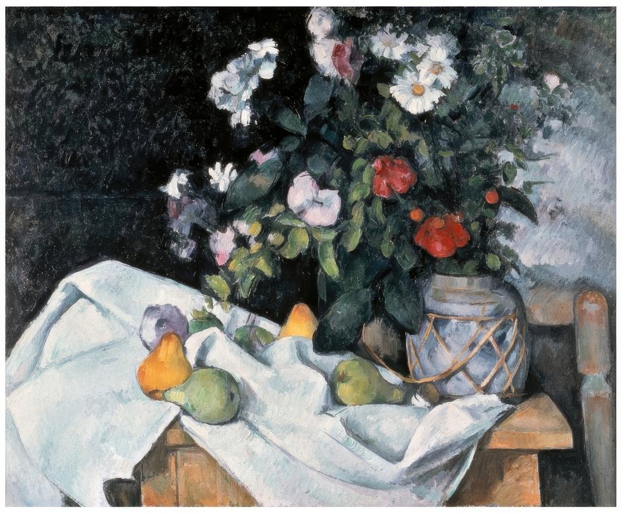 Fleurs ja hedelmät tekijältä Paul Cézanne