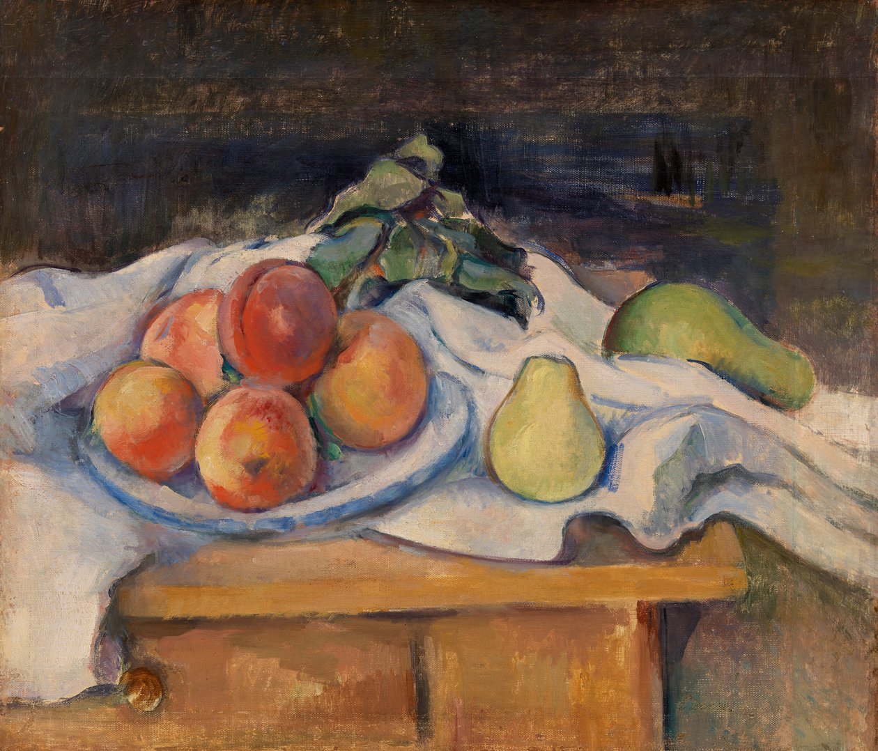 Hedelmä pöydällä, 1890-93 tekijältä Paul Cézanne
