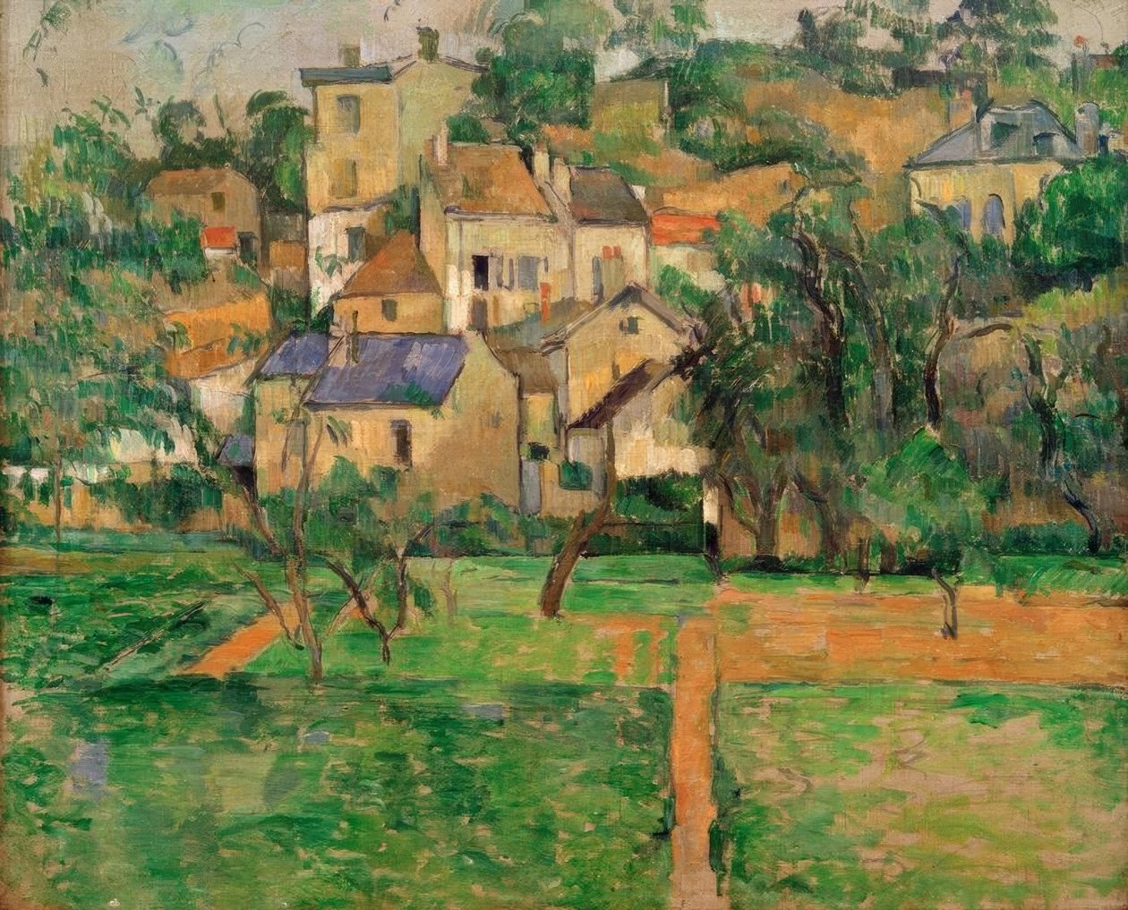 L’Hermitage, Pontoise tekijältä Paul Cézanne