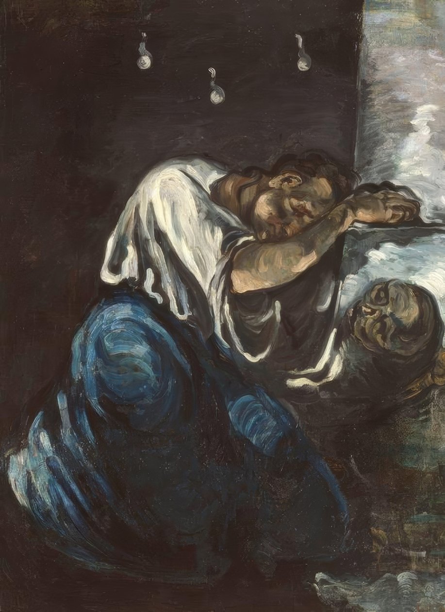 La Madeleine tai La Douleur tekijältä Paul Cézanne