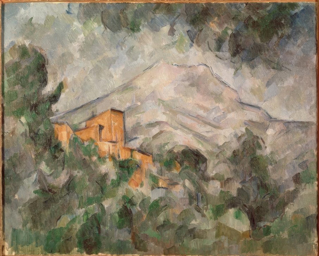 La Montagne Sainte-Victoire ja Château Noir tekijältä Paul Cézanne