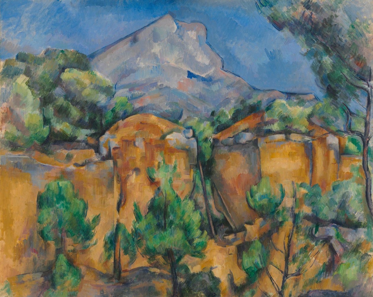 La Montagne Sainte-Victoire, Bibémus tekijältä Paul Cézanne