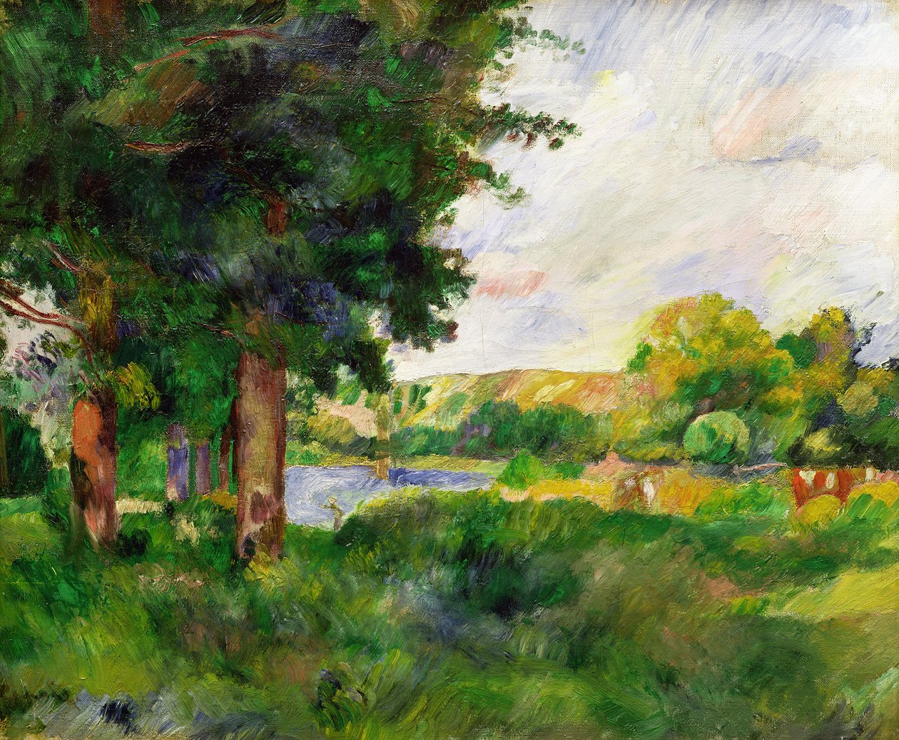 Maisema tekijältä Paul Cézanne