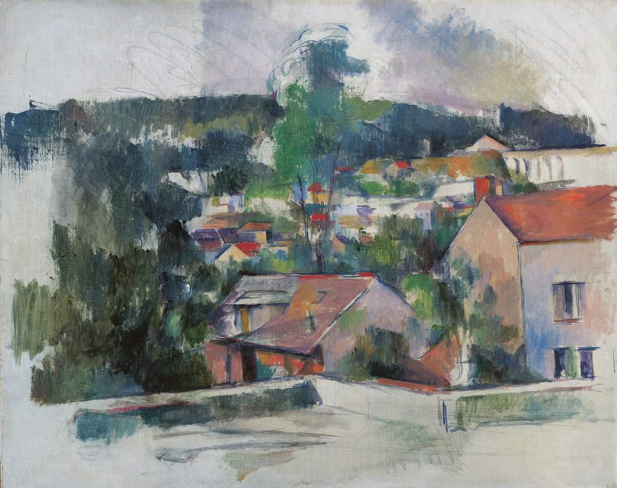Maisema tekijältä Paul Cézanne