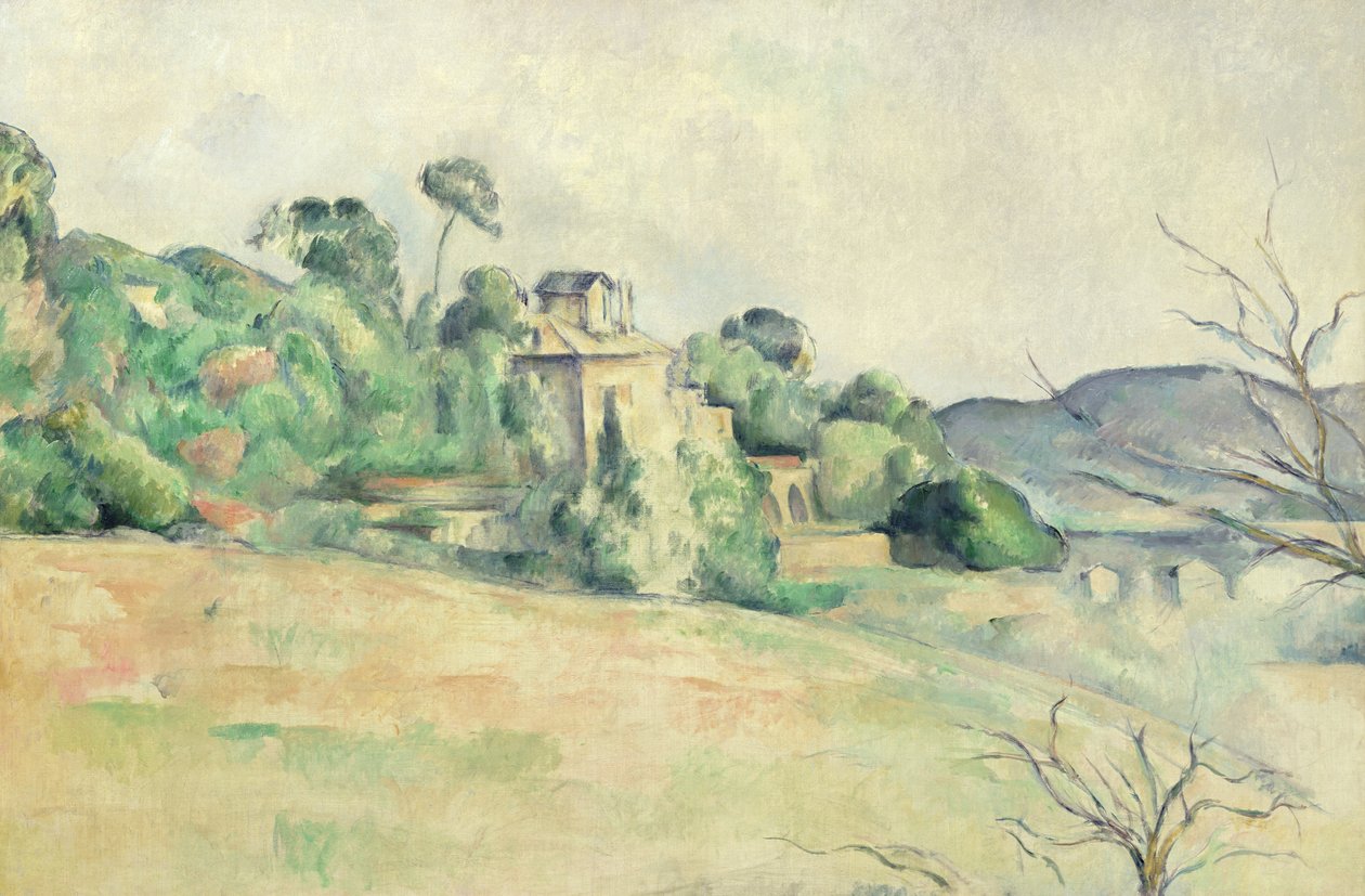 Maisema Midissä, n. 1885-87 tekijältä Paul Cézanne