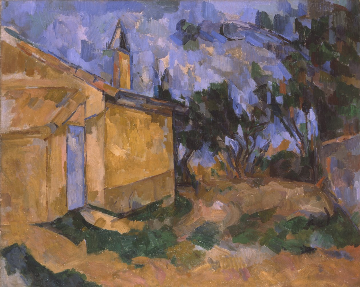 Cabanon de Jourdan, 1906 tekijältä Paul Cézanne