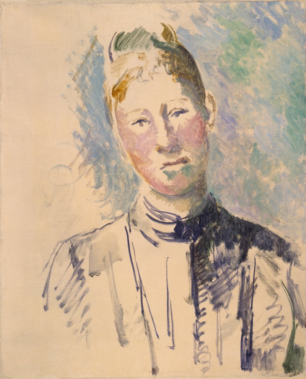 Rouva Cézanne tekijältä Paul Cézanne