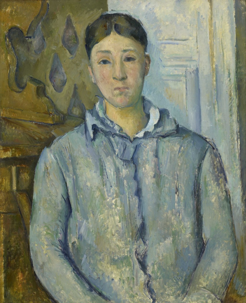Madame Cézanne sininen tekijältä Paul Cézanne