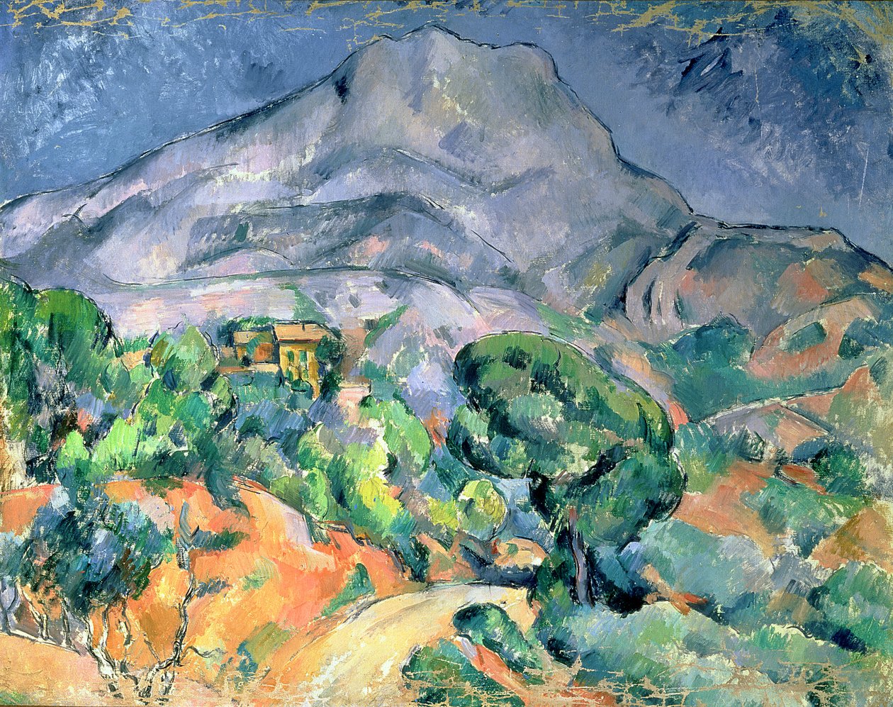 Mont Sainte-Victoire, 1900 tekijältä Paul Cézanne