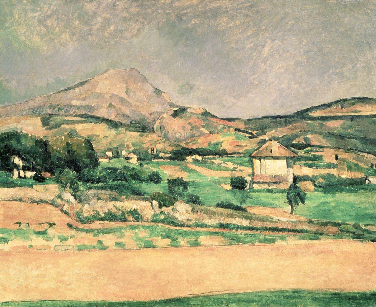 Montagne Sainte-Victoire, noin 1882-85 tekijältä Paul Cézanne