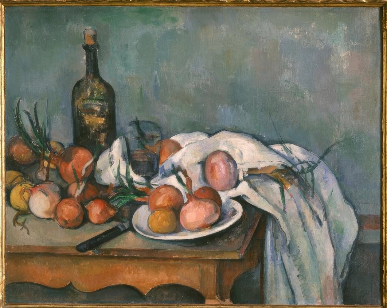 Nature morte aux oignons tekijältä Paul Cézanne