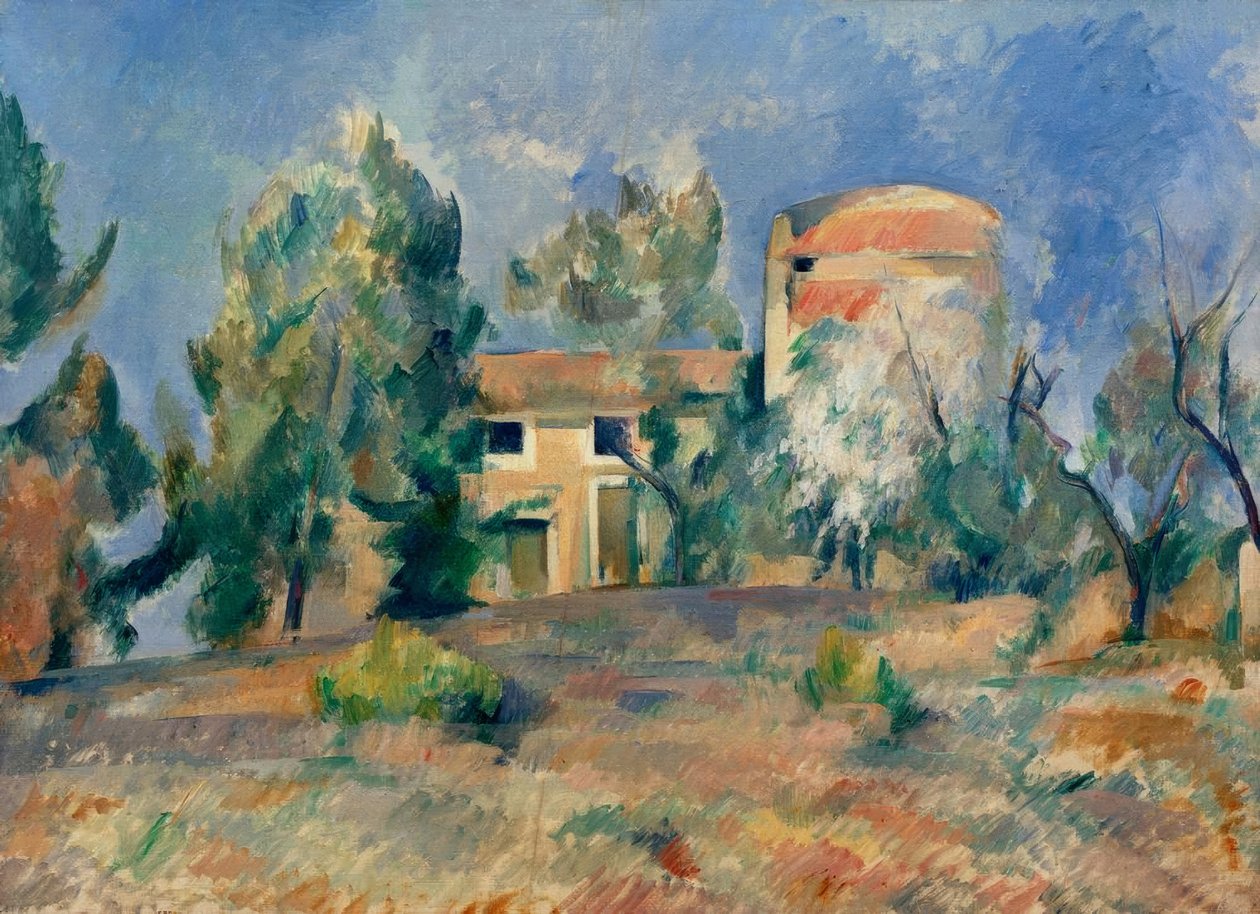 Pigeonnier de Bellevue tekijältä Paul Cézanne
