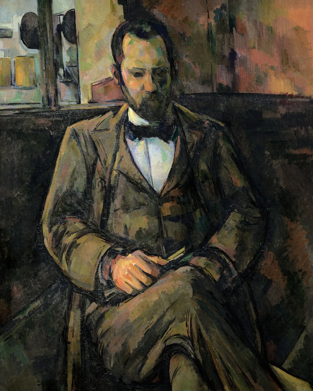 Ambroise Vollardin muotokuva, 1899 tekijältä Paul Cézanne
