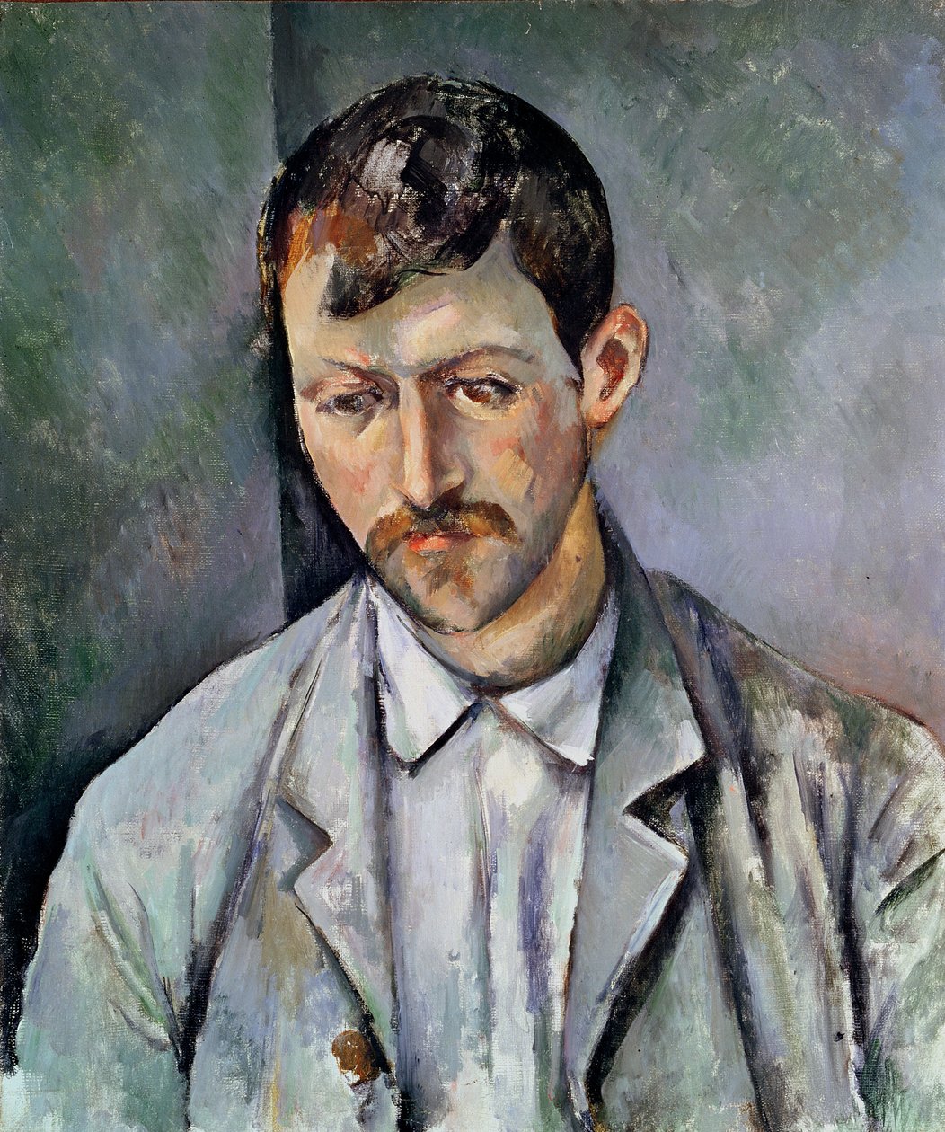 Talonpojan muotokuva tekijältä Paul Cézanne