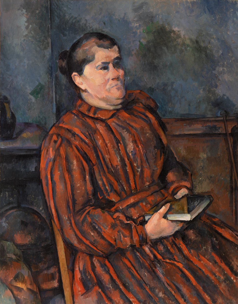 Naisen muotokuva, n. 1898 tekijältä Paul Cézanne