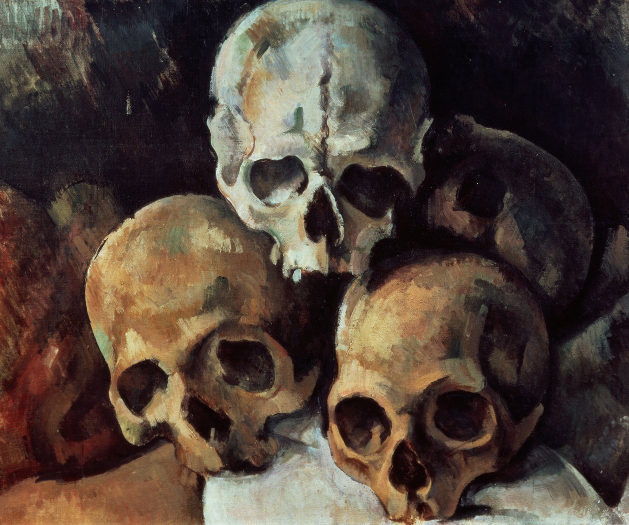Kallopyramidi, 1898-1900 tekijältä Paul Cézanne