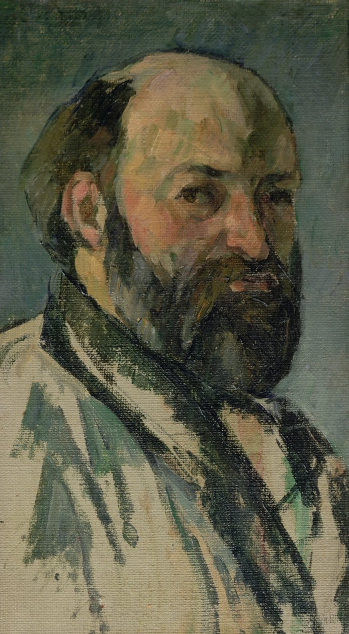 Omakuva, n. 1877-1880 tekijältä Paul Cézanne