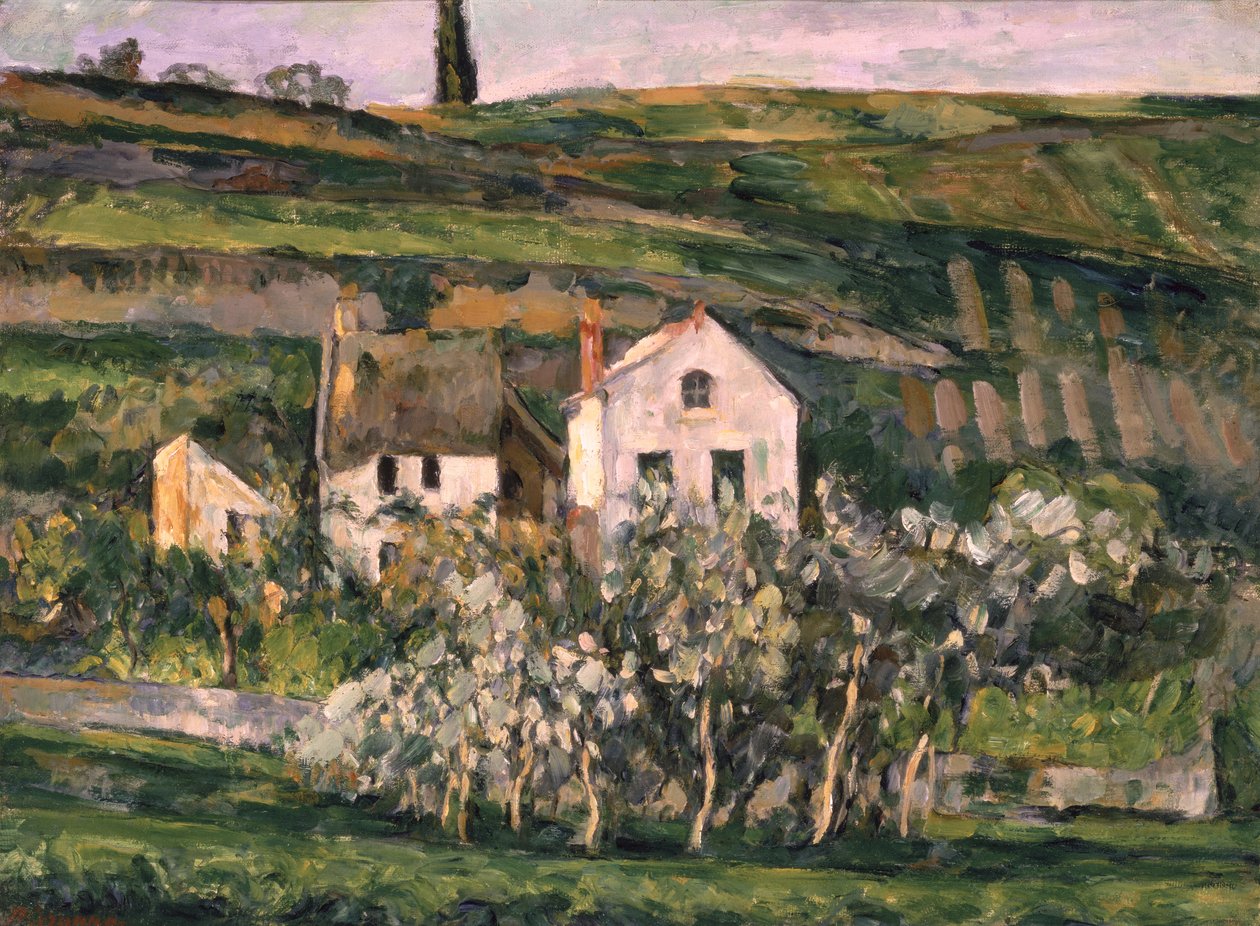 Huonekalut ja erilaiset esineet 1100- ja 1300-luvuilta tekijältä Paul Cézanne